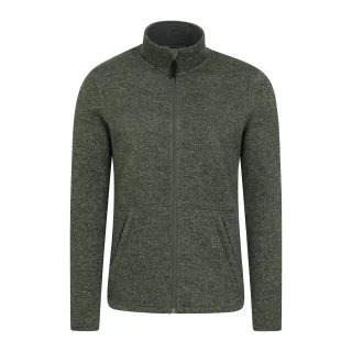 Mountain Warehouse Herren Idris III Full Zip Fleece Jacke (Grün)