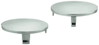 Grohe Abdeckkappe 64585 2 Stück supersteel, 64585DCM 64585DCM