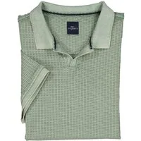 Engbers Poloshirt Herren Poloshirt mit Struktur, Gruen