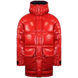 The North Face BRNLB Herren Roter Daunenparka