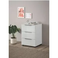 HBZ Kommode Santorin Nachtkonsole, BxHxT 45x61x40 cm (1 St), Breite 45cm, Softclose für Schubkästen, Melaminbeschichtung