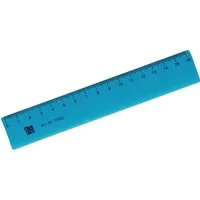 ALCO Lineal Lineal flexibel 16cm blau