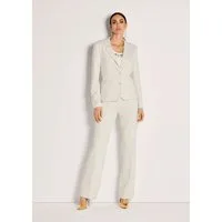 MADELEINE Kurzblazer Jersey-Blazer in modischer Kurzform Taillierter Blazer mit Leistentaschen und langen Ärmeln