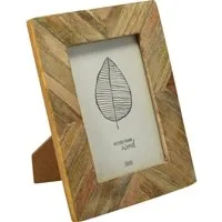 Home & styling collection Bilderrahmen Fotorahmen aus Mangoholz 19 x 24 cm, (einzeln)