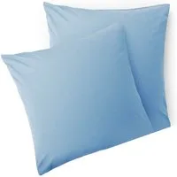 Blumtal Kissenbezüge aus gebürstetem Mikrofaser-Gewebe - Oeko-TEX zert. Kissenbezüge, (2 Stück), mit Reißverschluss oder Verschlusslasche