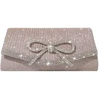 Zaewry Abendtasche Glitzer Abendtasche, Elegante Envelope Tasche Kettentasche, Schultertaschen für Hochzeit Party Freizeit Date