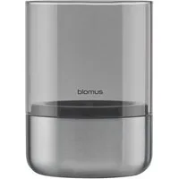 blomus Windlicht -CALMA- Kerzenhalter, Stimmungslicht: Design Edelstahloptik matt (1 St., 2er Set bei XS-Version), Glas/Edelstahl Kombination