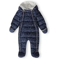 MINOTI Schneeoverall Gefütterter Overall mit Reißverschlüssen (0-24m)