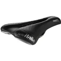 Selle Italia Fahrradsattel Selle Italia Sport Gel Flow S2 black - komfortabler Tourensattel mit 1