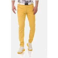 Cipo & Baxx Stoffhose Hose im modischen Slim Fit-Schnitt, CD842