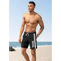 Lonsdale Shorts TAMESIDE Badeshorts mit Eingrifftaschen, aus Polyester, Regular Fit, gerade Beinform