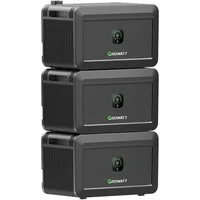 Growatt Balkonkraftwerk Growatt NOAH 2000 Speicher, 2048Wh mit 1800W PV-Eingangsleistung, (Niedrigtemperaturschutz), Fernüberwachung und -steuerung über App