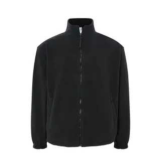JHK - Fleecejacke Durchgehender Reißverschluss für Herren (Tannengrün)