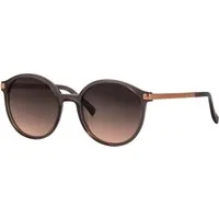 Marc O'Polo Sonnenbrille Modell 506215 Form Pilot, Logoschriftzug auf Bügel, Kombifassung