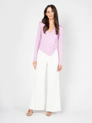 Patrizia Pepe Bluse Damen violett