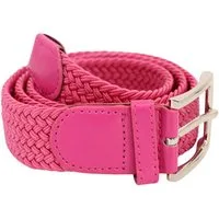 Adel Accessoires Flechtgürtel Unisex Flechtgürtel – Elastisch, 3,5 cm breit, in 15 Farben Dehnbar, ohne Lochsystem, individuell verstellbar