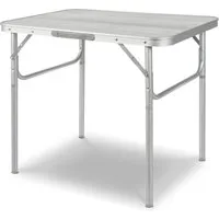 HOMECALL Campingtisch Klapptisch Faltbarer Gartentish Balkontisch (Verstellbare Höhe und Tragegriff), Superleicht aus Aluminium