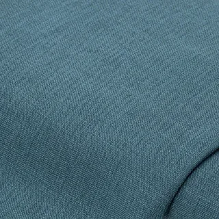 Dekostoff in Leinen-Optik "Uni", blau