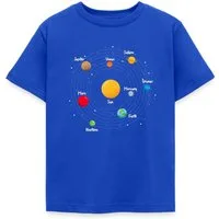 Spreadshirt T-Shirt Sonnensystem Planeten Universum Kinder T-Shirt (1-tlg)