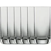 SCHOTT ZWIESEL Geschirr-Set Bierbecher 6er-Set Simple klar, Tritan-Kristallglas
