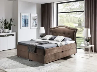 Boxspringbett Schlafzimmerbett BEDRAN 160x200cm in div. Farbvarianten