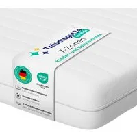 Kindermatratze und Babymatratze 70x140cm - mit zwei Liegeseiten & waschbarem Bezug, Träumegut24, 11 cm hoch, 9 cm Kernhöhe, Wendematratze mit atmungsaktiver Klimafaser