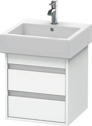 Duravit Ketho Waschtischunterbau wandhängend Weiß Matt 450x440x480 mm - KT663501818 KT663501818