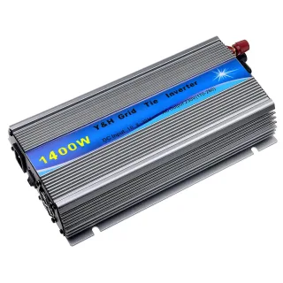 [EU Direct] Y&H 1400W MPPT Grid Tie Solar Inverter 24V/36V DC to 220V AC Pure Sine Wave Converter for Solar Panels/Batte