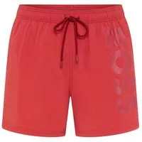 BOSS Badeshorts Octopus Mit BOSS Logoschriftzug, elastischer Taillenbund mit Kordel