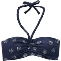 Next Bandeau-Bikini-Top Bandeau-Bikinioberteil mit geflochtenen Trägern (1-St)