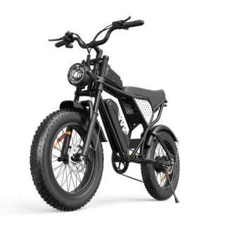 [EU Direct] YVY C20 Lite Electric Bike 48V 15.6AH Battery 1500W Motor Recommended Top Speed 25KM/H 20*4.0 Inch Tires 80K