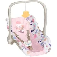 Baby Born Puppen Autositz Babyschale Blumen