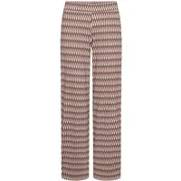 Raffaello Rossi Stoffhose bunt,Casual,Polyamid,Allover-Print,Gerade,Mittel
