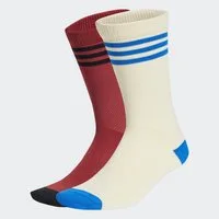 adidas Originals Sportsocken KNIESTRÜMPFE, 2 PAAR (2-Paar) knielang, mit klassischen drei Streifen und kontrastierendem Logo