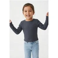 KIDS ONLY Langarmshirt KOGNELLA L/S O-NECK TOP JRS NOOS Materialmix