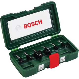 Bosch HM-Fräser-Set mit 8 mm Schaft, 6-teilig - 2607019463