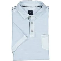 Engbers Poloshirt Herren Polo-Shirt meliert, Hellblau