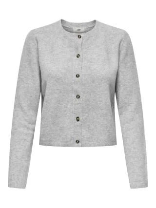 JDY - JDYCHLOE L/S CARDIGAN KNT NOOS Light Grey Melange - Gr. - XS