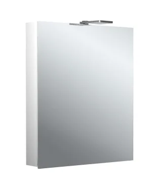 emco Lichtspiegelschrank flat II LED-Leuchte, Aufputz, mit Waschtischbeleuchtung, 1 Tür, 600 mm, 979 979706301
