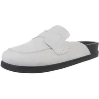 Ital-Design Damen Mules Freizeit Pantolette (86192635) Flach Pantoletten in Grau