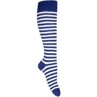 Goldschmidt Kostüme Kniestrümpfe Ringelstrümpfe Ringelsocken Kniestrümpfe blau weiß 23/26