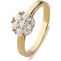 CHRIST Diamantring CHRIST Damen-Damenring 7 Diamant