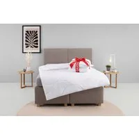 OTTO home Microfaserbettdecke Caelan, kaufe eine Decke - erhalte die Leichtbettdecke gratis dazu!, Füllung: 100% Polyester, Bezug: 100% Polyester, Bettdecke 135x200 cm und 155x220 cm, Sommer, Winter