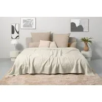 OTTO home Tagesdecke Mira, leichte Tagesdecke aus 100% Baumwolle, uni Überwurf, ohne Füllung