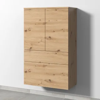Sanipa Mittelschrank 2morrow (P2276) 1105x700x350 Eiche-Natural-Touch P227685