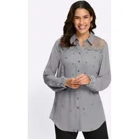 Witt Klassische Bluse Longbluse Langarm