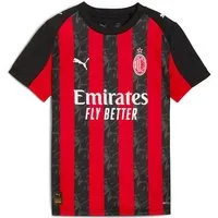 PUMA Fußballtrikot ACM HOME JERSEY REPLICA JR für Fußball, Kurzarm, Rundhalsausschnitt, aus Polyester