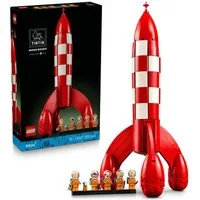 LEGO® Die Mondrakete von Tim und Struppi (21367), LEGO Ideas Konstruktionsspielsteine, (1283 St), Made in Europe