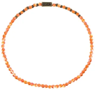 konplott - Armband mit Schmucksteinen orange