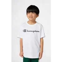 Champion T-Shirt SPORTWEAR T-SHIRT Standard Fit Kurzarm, für Kinder, aus Baumwolle, Standard Fit